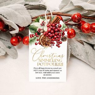 Jul Simmering Potpourri Högtid Presentetikett