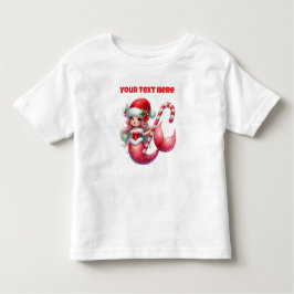 Jul Sjöjungfru T-Shirt för Småbarn