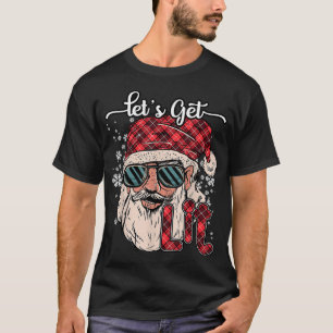 Jul: Skaffa Lit Funny Santa Julafton Manar Kvinnor T Shirt