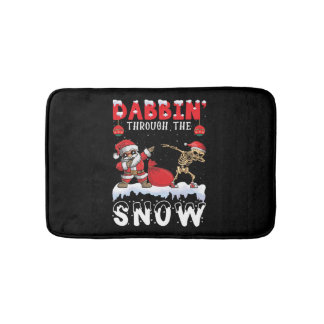 Jul Skeleton Dab Badrumsmatta