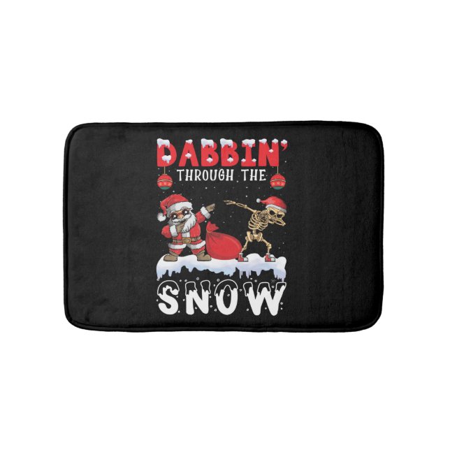 Jul Skeleton Dab Badrumsmatta (Framsidan)