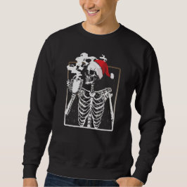 Jul Skeleton Lång Ärmad Tröja