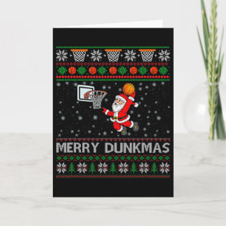 Jul Sketll Humor Skämt Glad Dunkmas  Kort