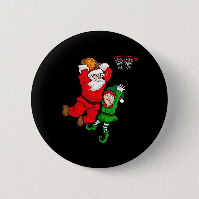 Jul Sketll Jultomten Slam dunk Elf Funny H Knapp (Framsida)