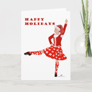Jul Skotsk Highlanddansare Kort