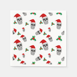 Jul Skull Napkins Pappersservett
