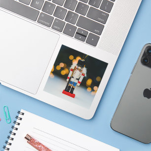 Jul SlipperyJoe nutcracker figurine ornament Klistermärken