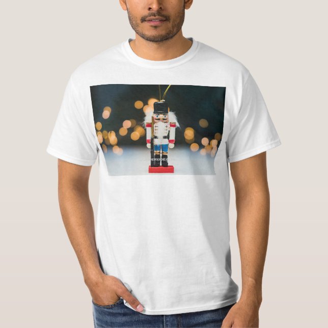 Jul SlipperyJoe nutcracker figurine ornament T Shirt (Framsida)