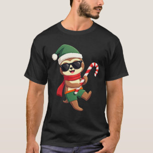 Jul Sloth Elf Pepparmynta Candy Cane Tröja Gi