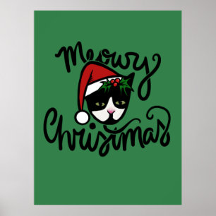 Jul Smoking Katt Poster