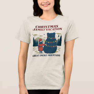 Jul Smoky Mountains nationalpark Vacation T Shirt