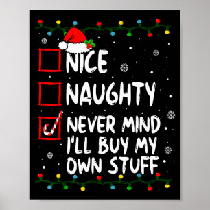 Jul Snäll Elak Inget Problem Jag Köper Egen Poster