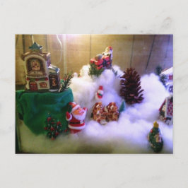 Jul Snö By ~ Vykort