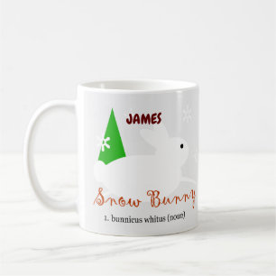 Jul Snö Kanin Kaffe Mugg Koppar