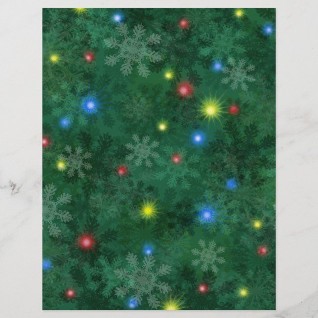 Jul Snö Ljus Reklamblad (Framsidan)