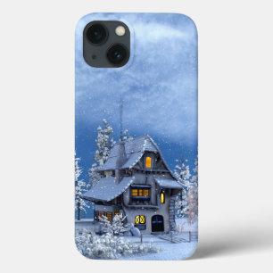 Jul Snö på Gingerbröd House