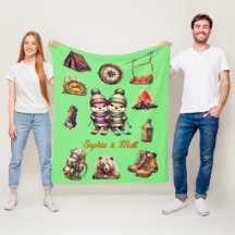 Jul Snö Ski Otter Ett par utomhusmunstycken Grönt