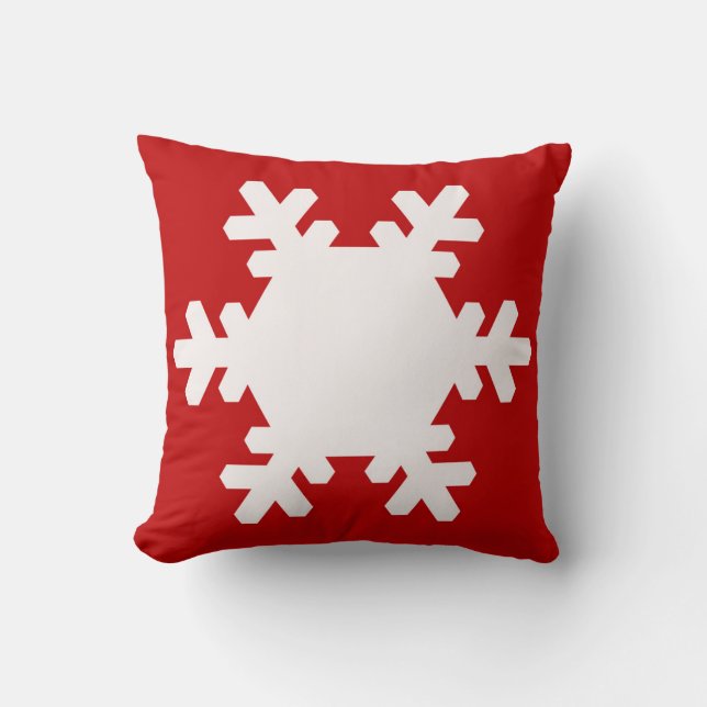 Jul Snöflinga Kudd! Kudde (Framsida)