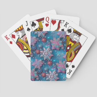 Jul snöflingor casinokort