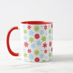 Jul Snöflingor Mugg