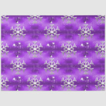 Jul Snöflingor och stjärnor på Lila