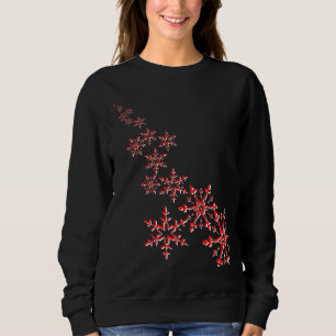 Jul Snöflingor Sweatshirt T Shirt