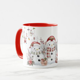 Jul Snögubbar mugg