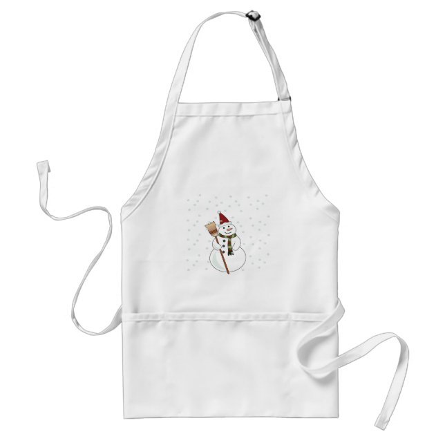 Jul Snögubbe Apron Förkläde (Framsidan)