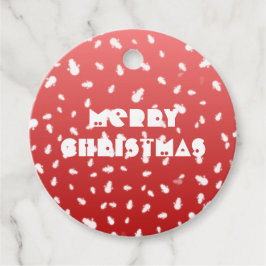 Jul Snögubbe Gåvor Etiketter