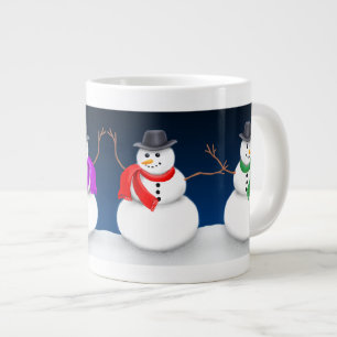 Jul Snögubbe Jumbo Mugg