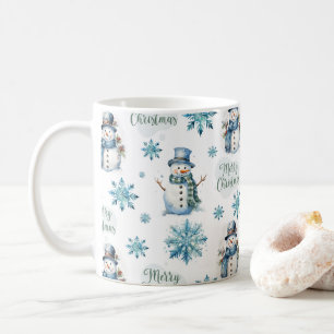 Jul Snögubbe Kaffemugg