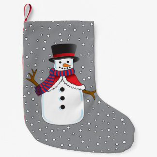 Jul Snögubbe Liten Julstrumpa