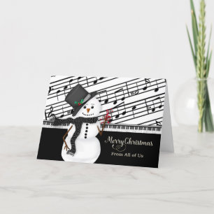 Jul, Snögubbe, Musik, Lakan Music Kort