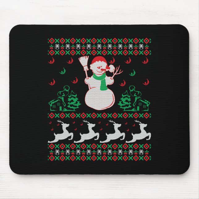 Jul Snögubbe Musmatta (Framsidan)
