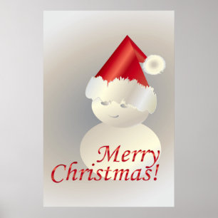 Jul Snögubbe Poster