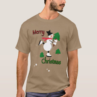 Jul-snögubbe T Shirt