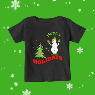 Jul snögubbe t shirt