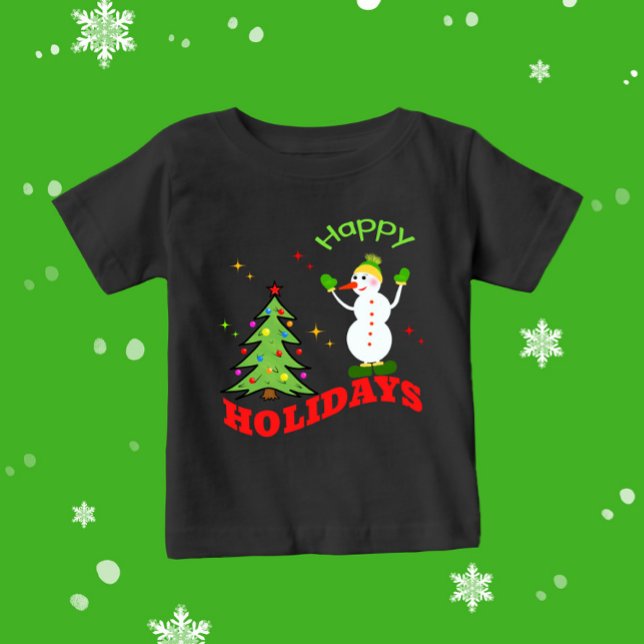Jul snögubbe t shirt (Skapare uppladdad)
