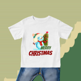 Jul snögubbe t shirt