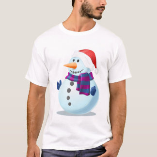 Jul Snögubbe T-Shirt