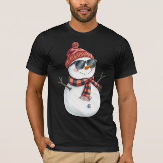 Jul snögubbe t shirt