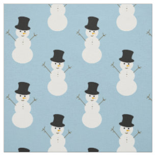 Jul Snögubbe Tyg