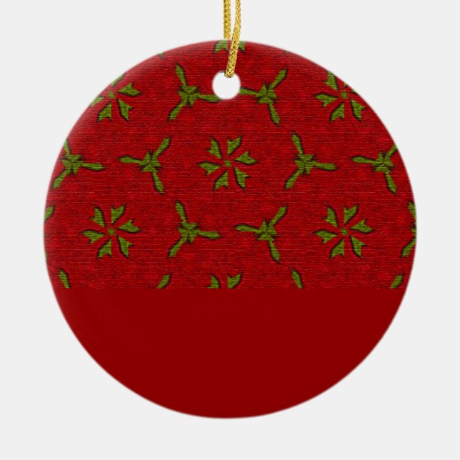 Jul Snöre Ornament (Framsidan)