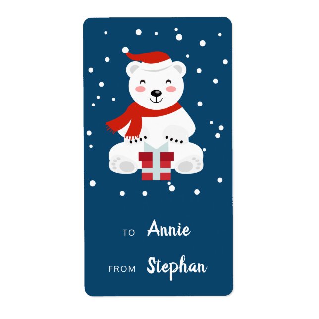 Jul Snowbjörn Fraktsedel (Framsidan)
