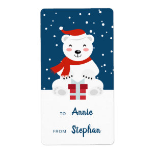 Jul Snowbjörn Fraktsedel