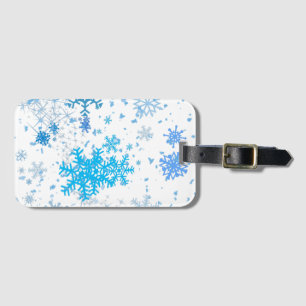 Jul Snowfall Bagagebricka