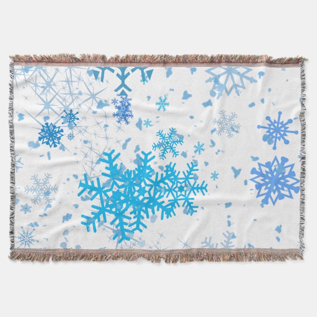 Jul Snowfall Filt (Framsidan)