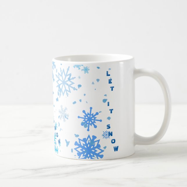 Jul Snowfall Kaffemugg (Höger)
