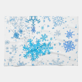 Jul Snowfall Kökshandduk