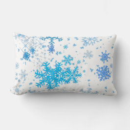 Jul Snowfall Lumbarkudde